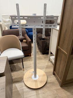 Heavy Duty Rolling Floor TV Cart Stand Height Adjustable Mobile TV Mount for 40-75 Inches