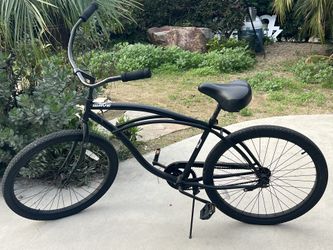 Perfect LA Beach Cruiser – Matte Black, Ready to Ride!