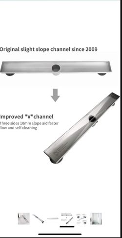 Linear Shower Drain 