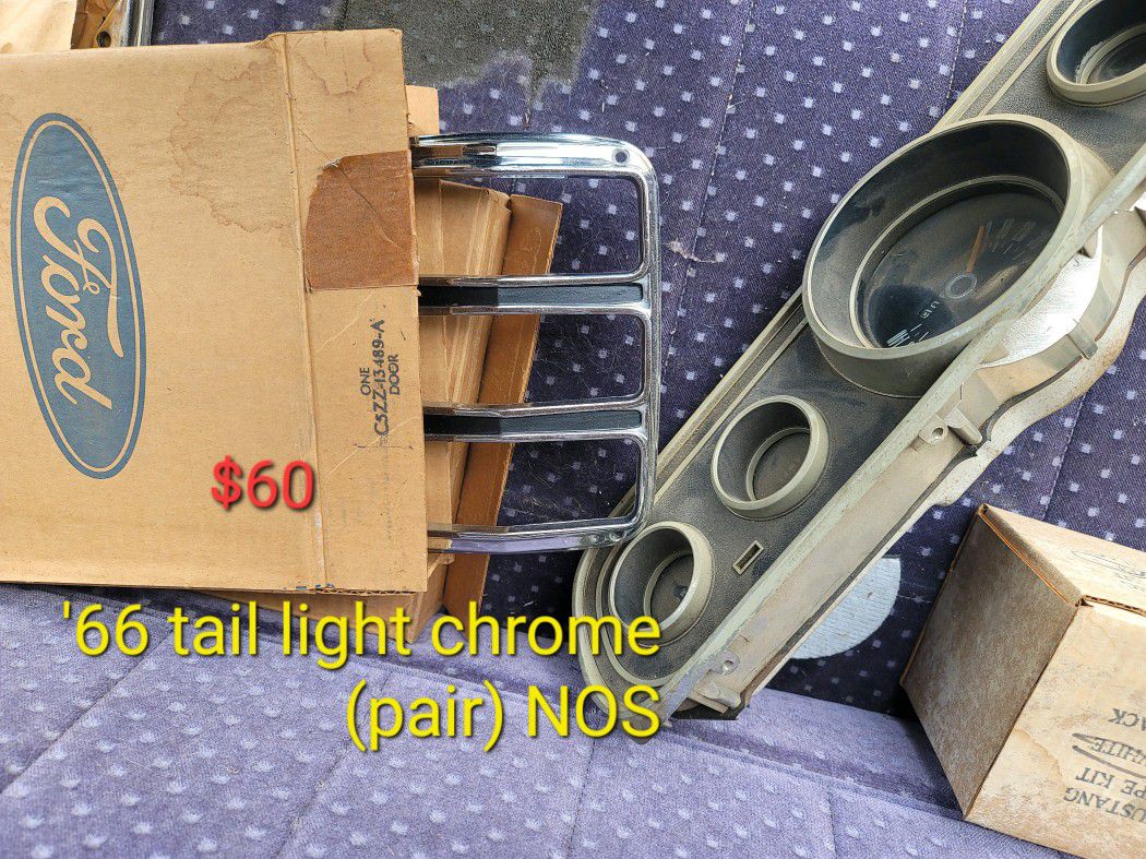 Early Mustang parts most NOS