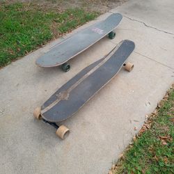 2 Skateboards For Sale.