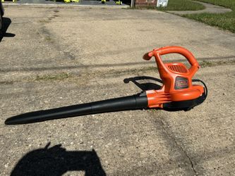 Blower &vacuum Black And Decker Corded