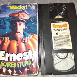 VHS Tape Ernest Scared Stupid 