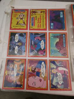 He-Man vintage cards