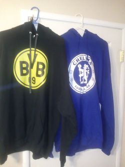 Two Soccer Hoodies*See Description