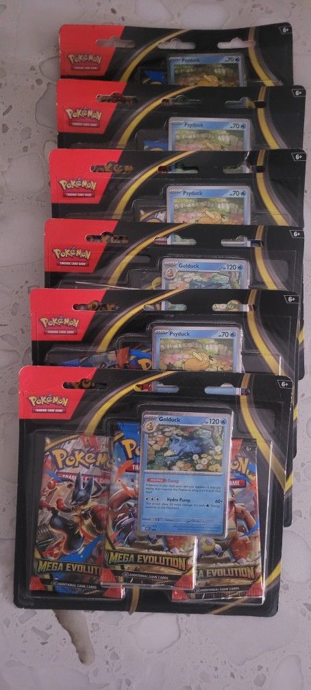 Mega Evolutions 3 Pack Blister