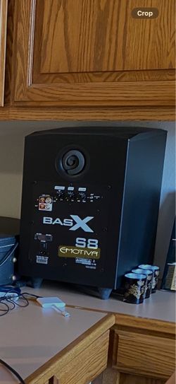 Emotiva BasX Sub8 8-inch Powered Subwoofer (150W RMS) – Excellent Condition