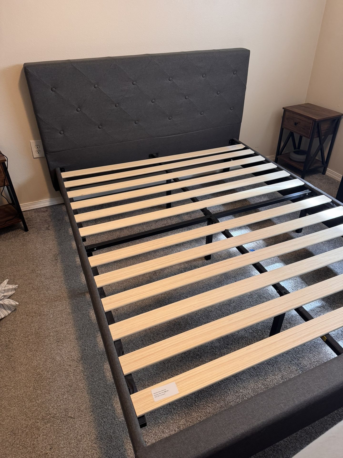 Queen Bed Frame And IKEA Mattress
