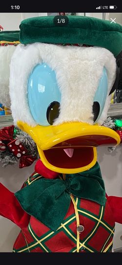 DISNEY 4 FT Animated Holiday Donald Duck SOLD OUT!! Brand new in box