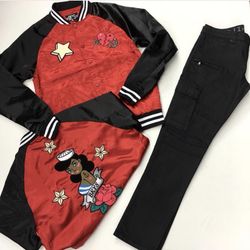 Mens Full Spring Bomber Jacket Fit
