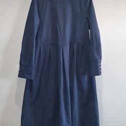 Corduroy Midi Dress Size S / Vestido De Pana Size S