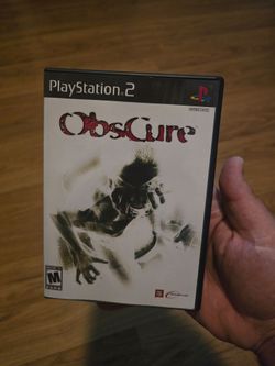 Obscure Playstation 2 (reproduction case)