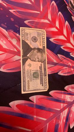 2020 Trump Dollar Bill