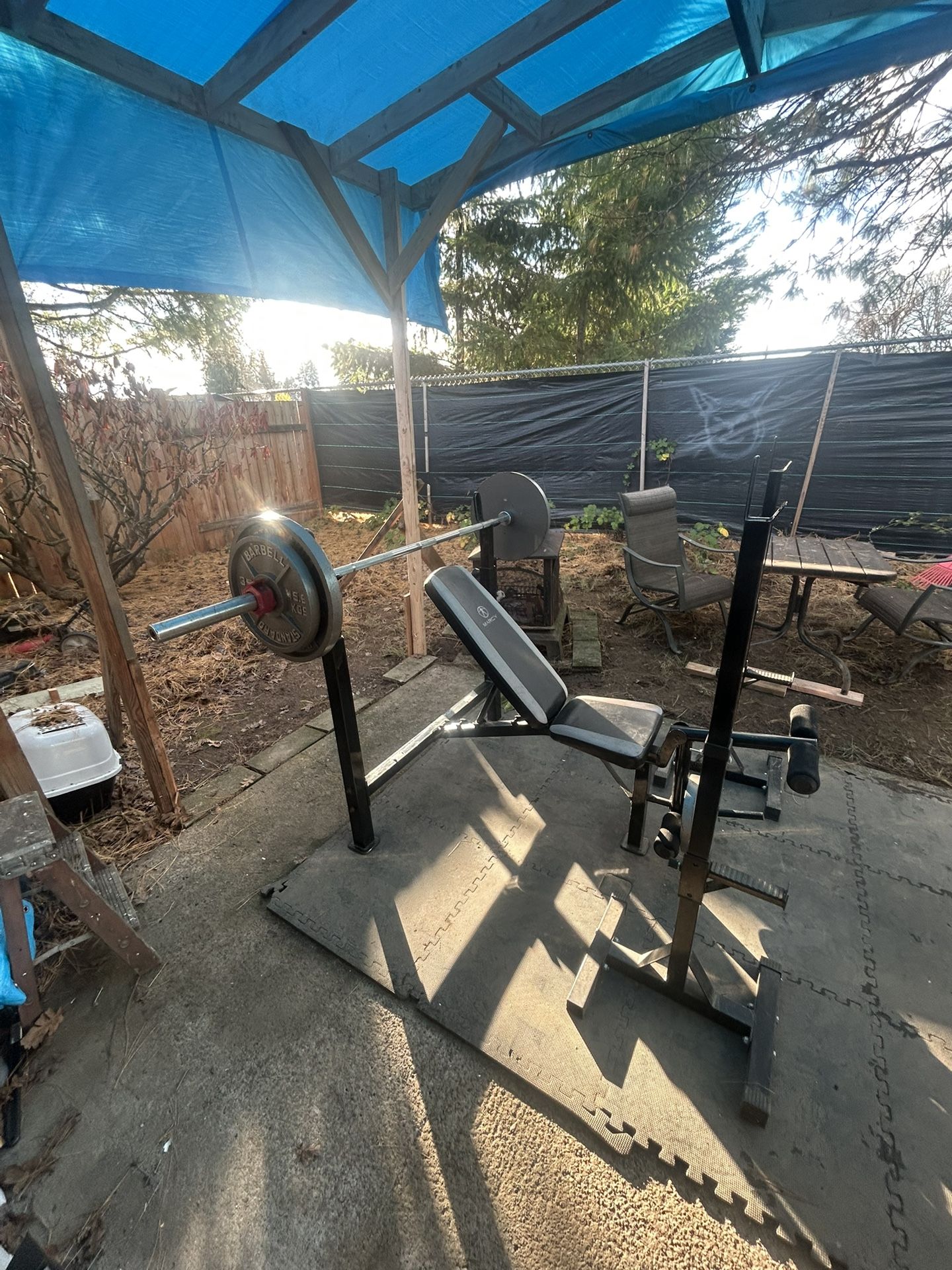 MARCY  Weight Bench Set