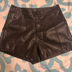 Leather Shorts