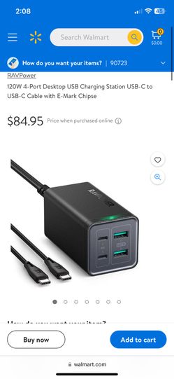 Ravpower 120w Desktop Charger