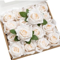 Cream Silk Roses