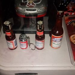 Mini Budweiser Lighters and Bottle Opener