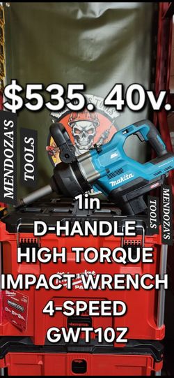 Makita High Torque Impact Wrench 1in 40v MAX XGT