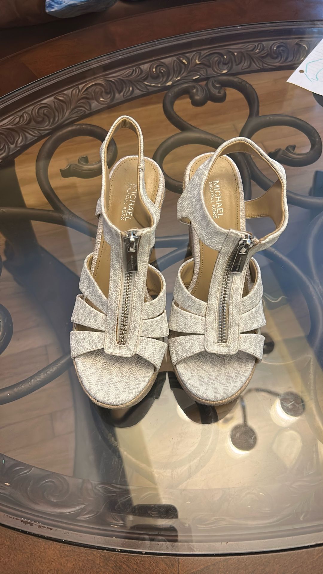 Michael Kors Woman’s Berkeley Wedge Sandal