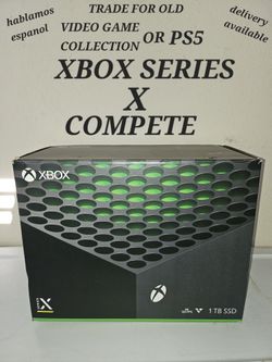 XBOX SERIES X COMPLETE SELL OR TRADE 