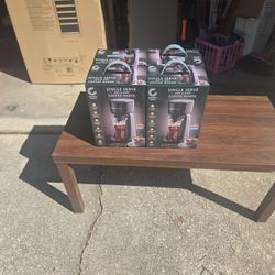 Single Serve Hot & Iced Coffee Maker with Travel cup and Straw Included