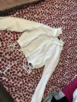 Cropped Button Up