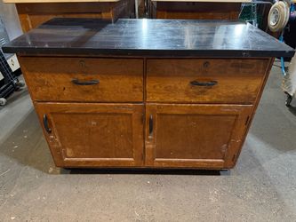 1920’s Oak E.H. Sheldon Cabinet
