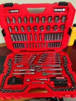 Craftsman 159pc Metric/Standard (SAE) Mechanics Tool Set w/ Case