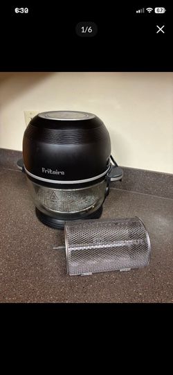 LOW PRICE MOVING- $200 + TAX RETAIL FRITAIRE GLASS AIR FRYER