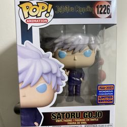 Funko Pop! JuJuTsu Kaisen Satoru Gojo Pop! Figure #1226 Wondrous Convention