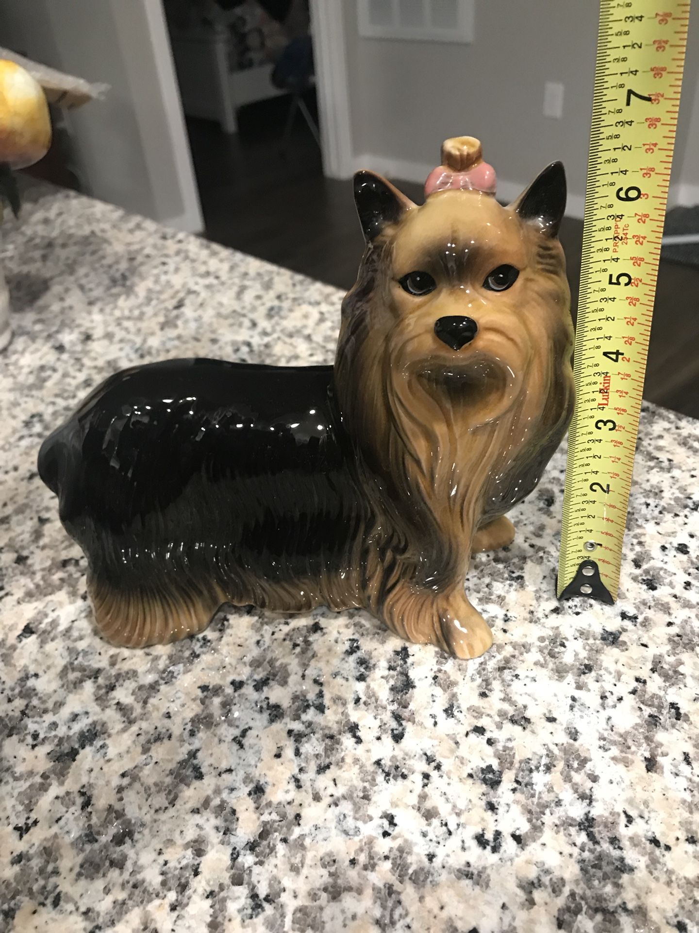 Coopercraft yorkie terrier Porcelain dog