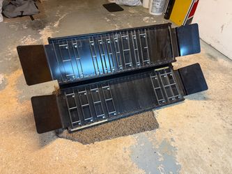 Vintage Mr. Goodwrench GM Parts Service Manual Storage Rack Set