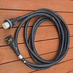 🔌 30-Foot 50 Amp RV Power Cord – Heavy Duty – 4-Prong – Tested & Working