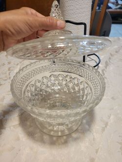 Anchor Hocking Wexford Covered Candy Dish
LynnandGailLLC