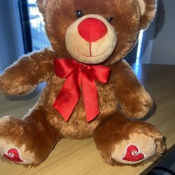 New Valentines Day 12” Huggable Plush Teddy Bear 