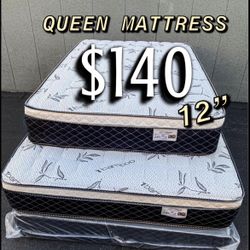 Queen Size Pillow Top Mattress Only