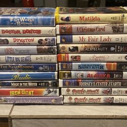 Vhs Movies Lot 