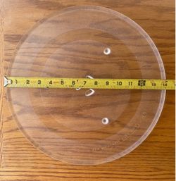 Microwave glass plate