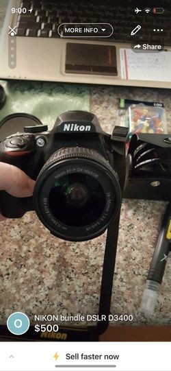 NIKON dslr bluetooth d3400
