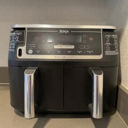 Ninja Foodi 10-Qt DualZone Smart XL Air Fryer – 2 Basket, Perfect Condition