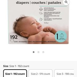 Kirkland Diapers Size 1