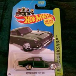 2014 Hot Wheels Aston Martin 1963 DB5 HW Workshop