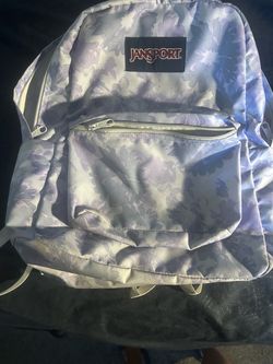 Lavender flower backpack 15$