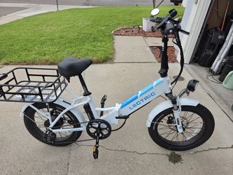 Two Lectric XP3 E-Bikes Low Miles