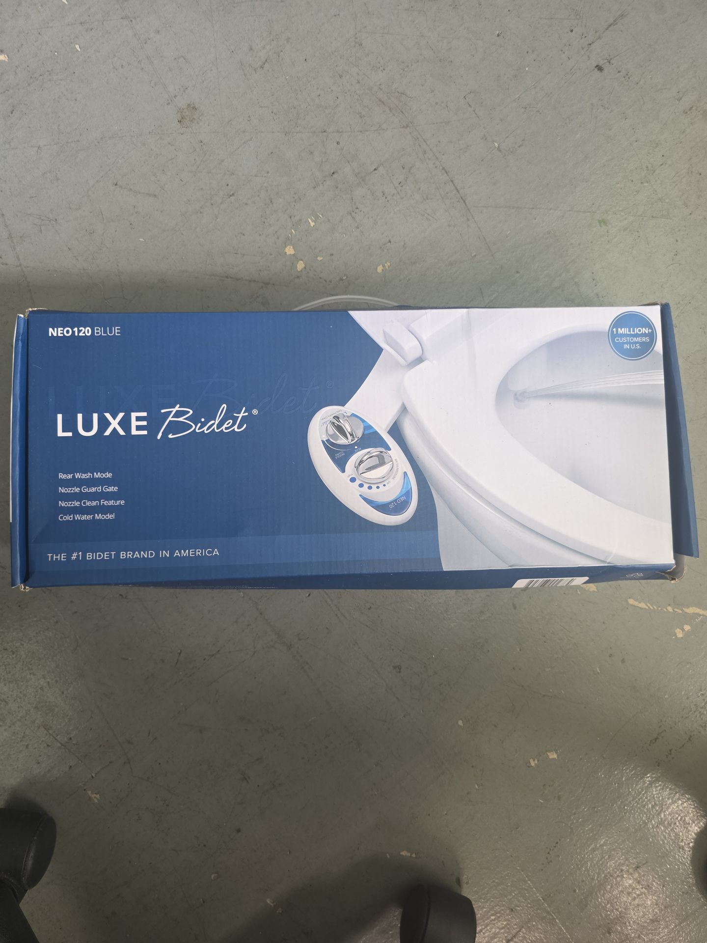 Neo120 Blue Luxe Bidet New