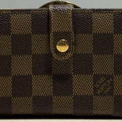 Louis Vuitton Damier Ebene Portefeuille Viennois Bifold Wallet