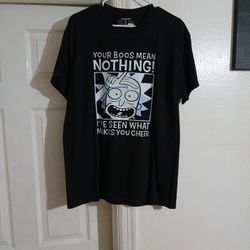 Rick And Morty T-shirt Size L