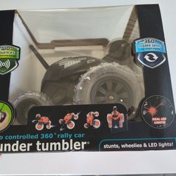 Thunder Tumbler The Black Series Radio Controlled 360° Rally Car New In Box 