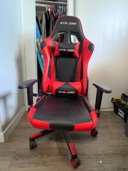 GTRACING Gaming Chair Red & Black – Good Condition